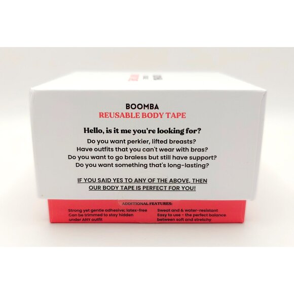 NWT Boomba Reusable Body Tape (Beige) for Breast Lift and Body Support - Picture 5 of 12
